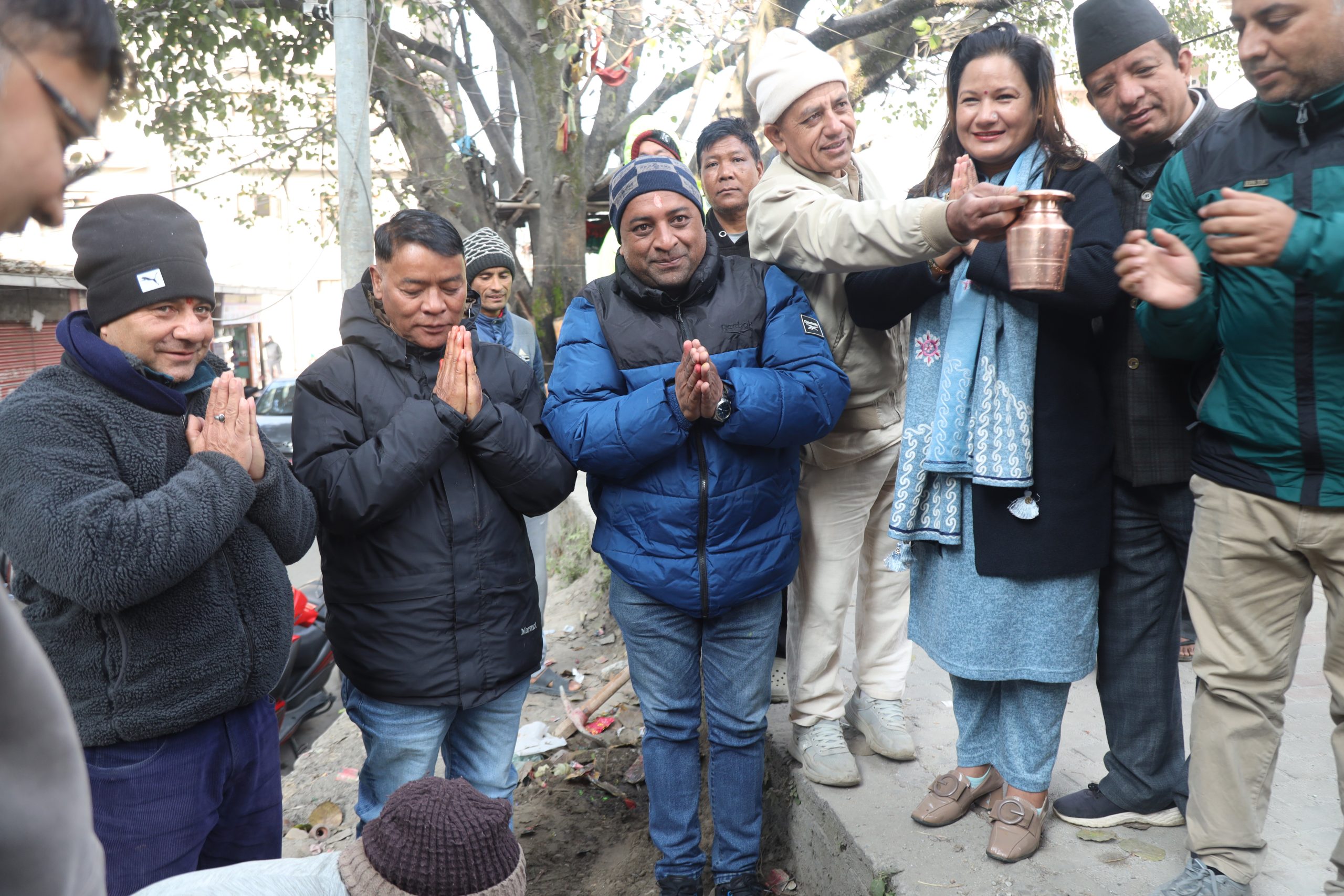 नारायणटार पिपलबोटमा यात्रु सुविधाका लागि फल्चा निर्माण सुरु