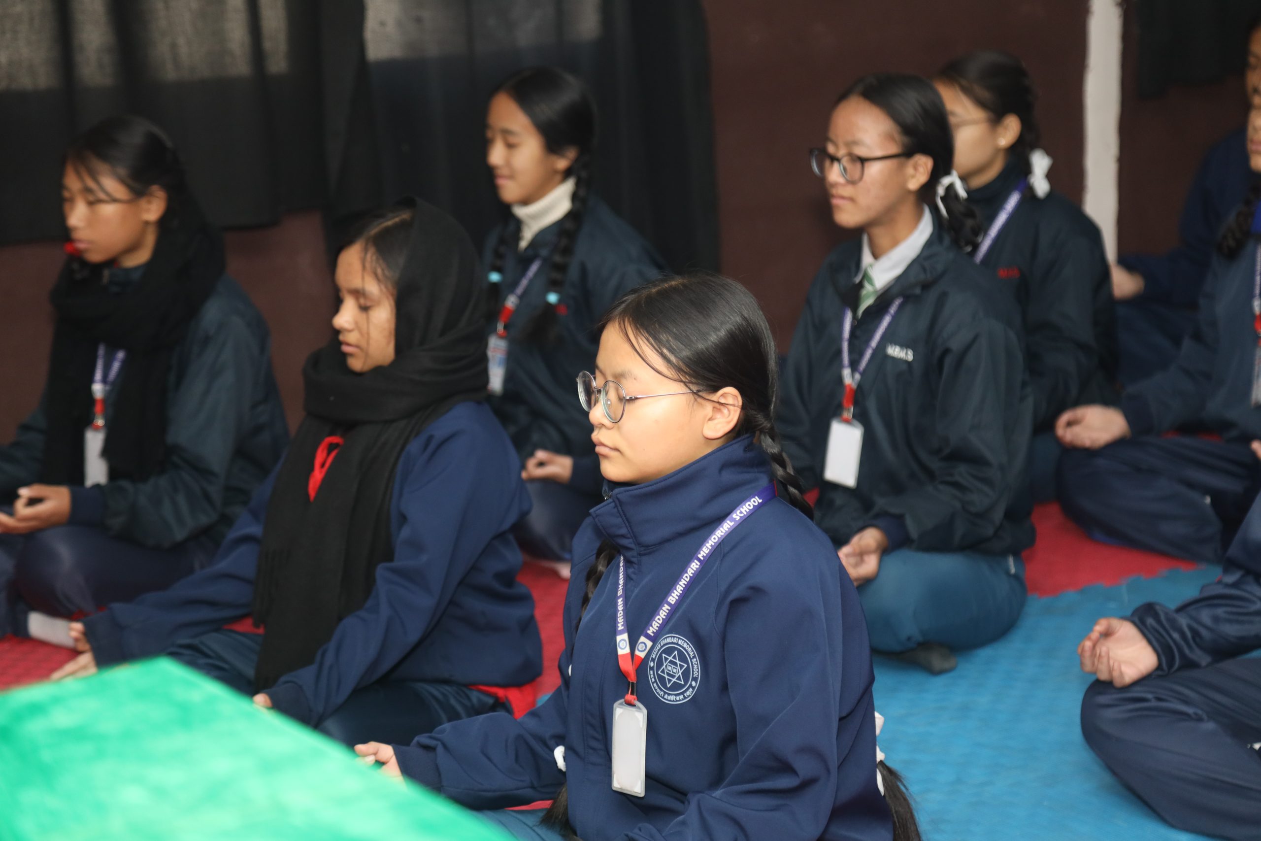 मदन भण्डारी मेमोरियल स्कुलमा ध्यान दिवस कार्यक्रम आयोजना