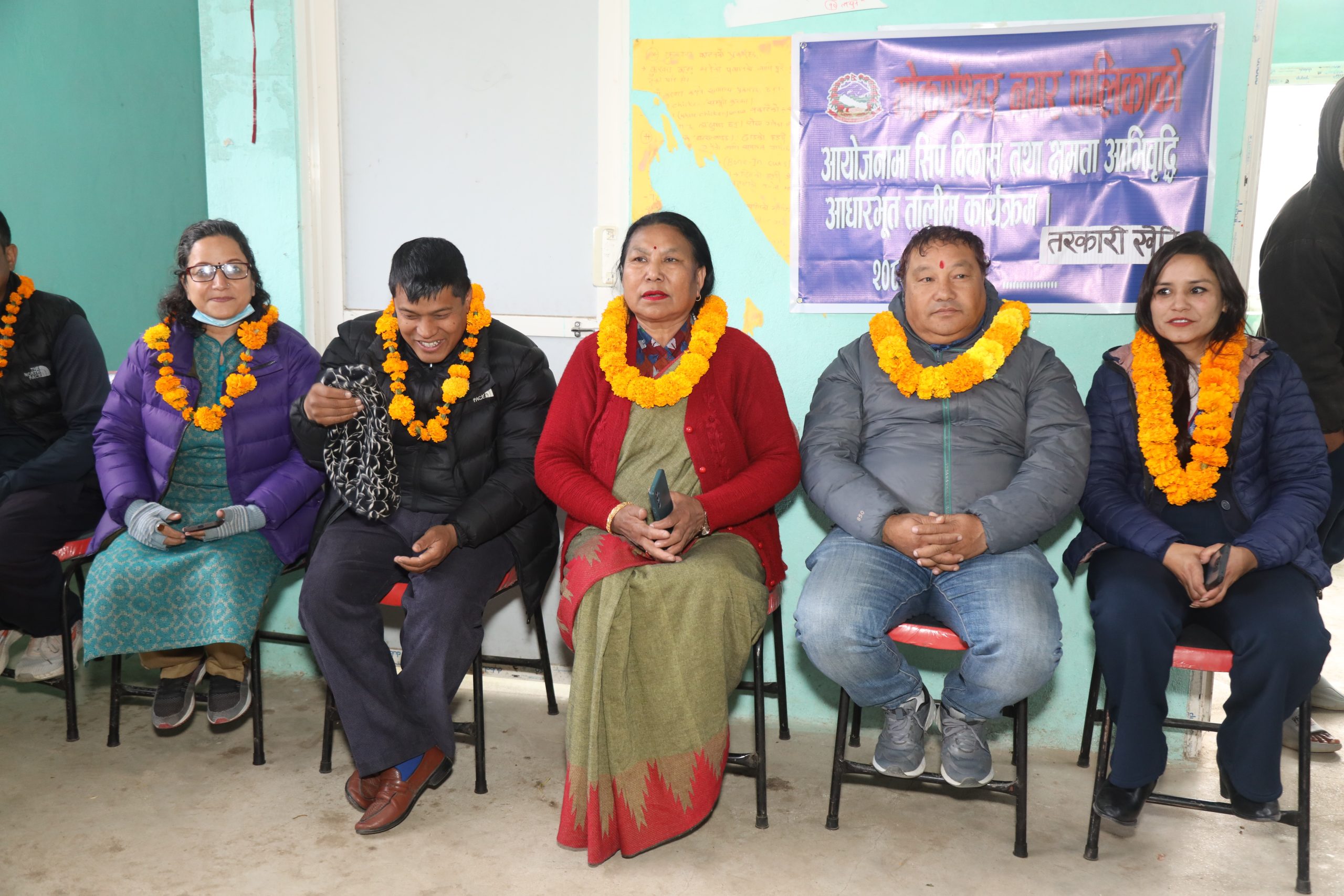 ओख्रेनीमा कृषि, स्वास्थ्य र स्वरोजगार केन्द्रित तीनदिने तालिम सम्पन्न